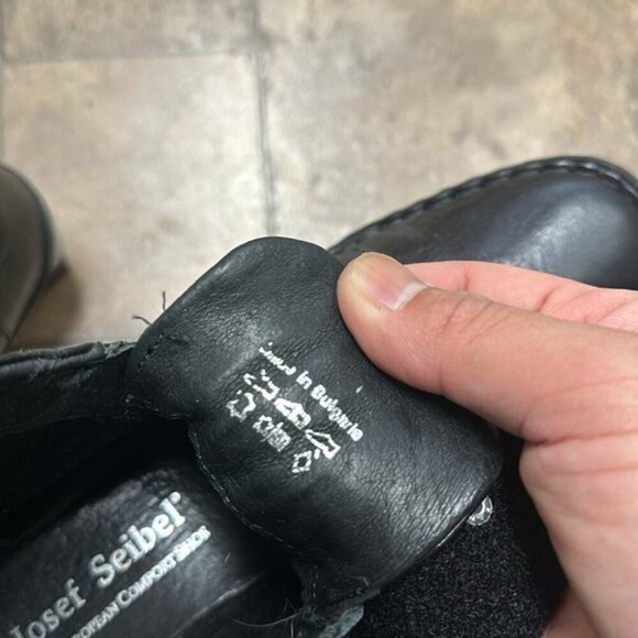 Josef Seibel Leather Boot sz 38 - Picture 7 of 8